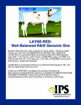 566HO1335 LAYNE-RED
